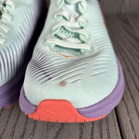 Hoka One One Rincon 3 Women's 5.5 B Blue/Purple Running Sneaker 1119396 BGCV - Picture 3 of 13